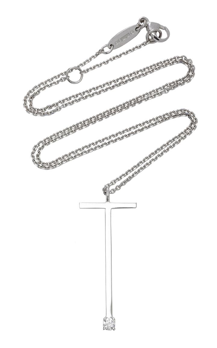 Mimi So Custom Type White Gold Pendant Necklace