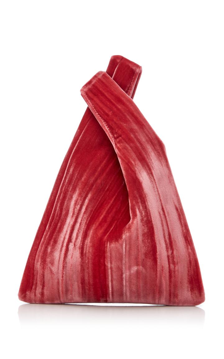 Hayward Rolled Velvet Mini Shopper
