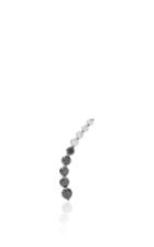 Anita Ko Right Black Diamond & White Diamond Floating Earring