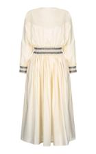 Moda Operandi Escvdo Borneo Open Back Cotton Midi Dress