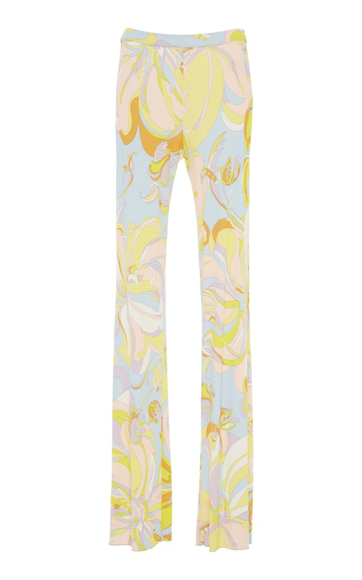 Emilio Pucci Printed High Waist Pant
