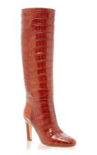 Gabriela Hearst Linda Over The Knee Crocodile Boot