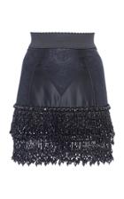 Moda Operandi Dolce & Gabbana Satin Mini Skirt