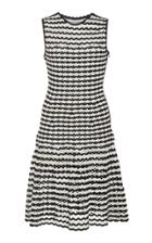 Spencer Vladimir Scallop Stripe Dress