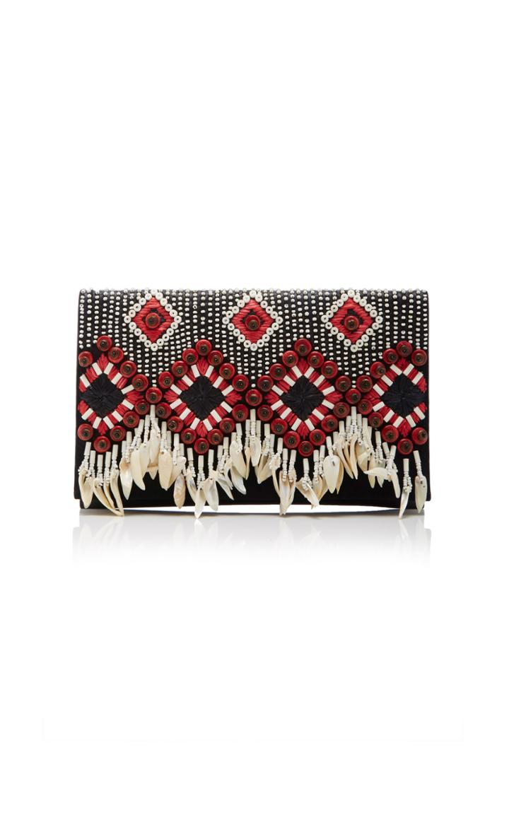 Tory Burch Brooke Embellished Clutch