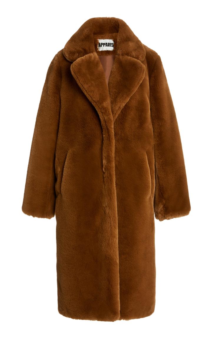 Apparis Siena Faux-fur Oversized Coat
