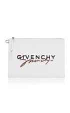Givenchy Embroidered Leather Pouch
