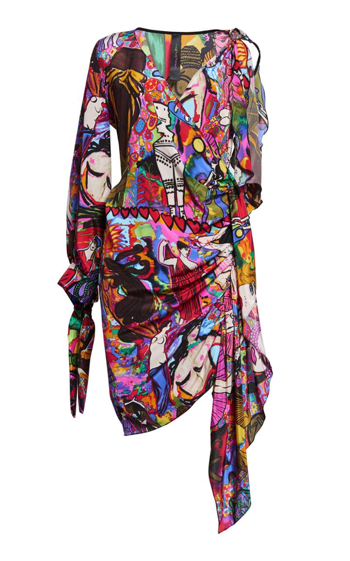 Romance Was Born Opal Goddess Bias Dress