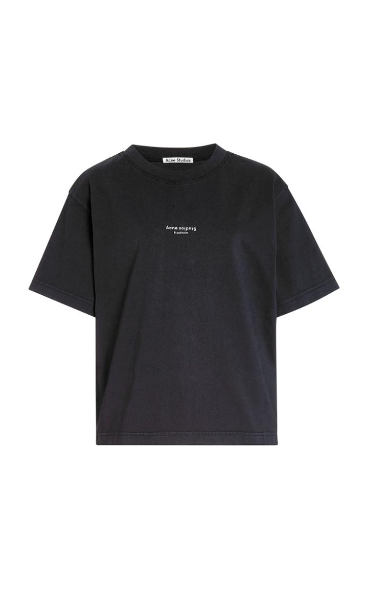 Acne Studios Edie Printed Cotton-jersey T-shirt