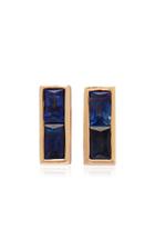 Single Stone Sapphire Monet Studs