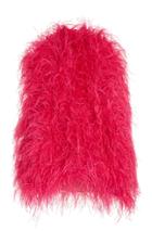 Moda Operandi Oscar De La Renta Hooded Silk Feather Coat