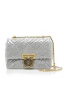 Balmain Large Quilted Flap Box Bag
