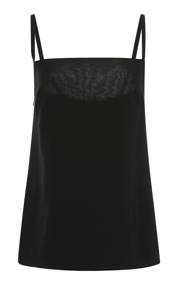 Elie Saab Crepe Georgette Tank Top