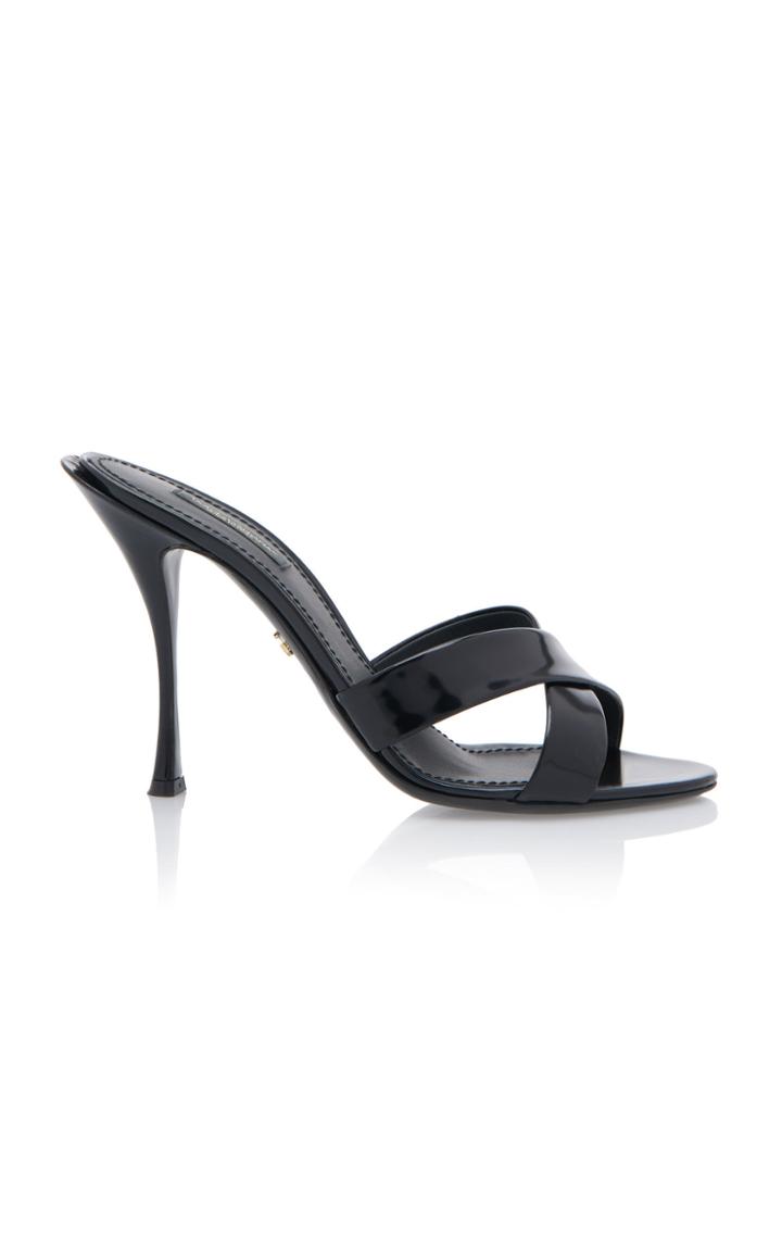 Dolce & Gabbana Patent Leather Sandals