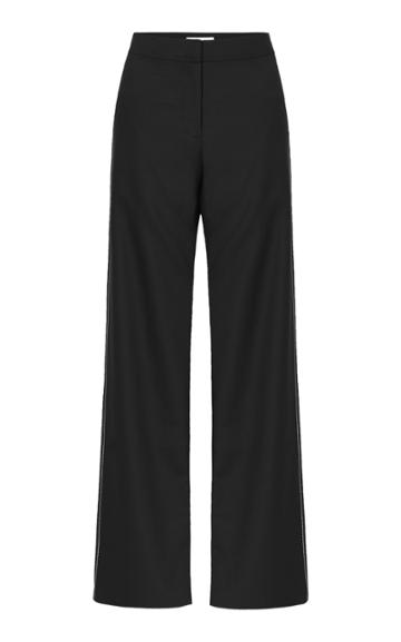 Thomas Puttick Wide Leg Petal Stitch Trouser