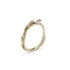 Bibi Van Der Velden Wave Stackable Ring Three