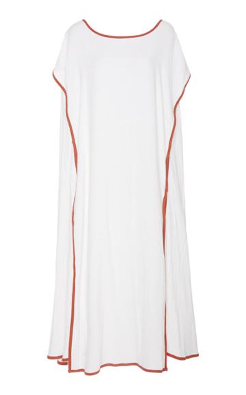 Bird & Knoll Gigi Linen-blend Poncho