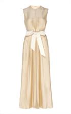 Moda Operandi Huishan Zhang Jane Waist-bow Pilass Maxi Dress Size: 6