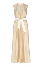 Moda Operandi Huishan Zhang Jane Waist-bow Pilass Maxi Dress Size: 6