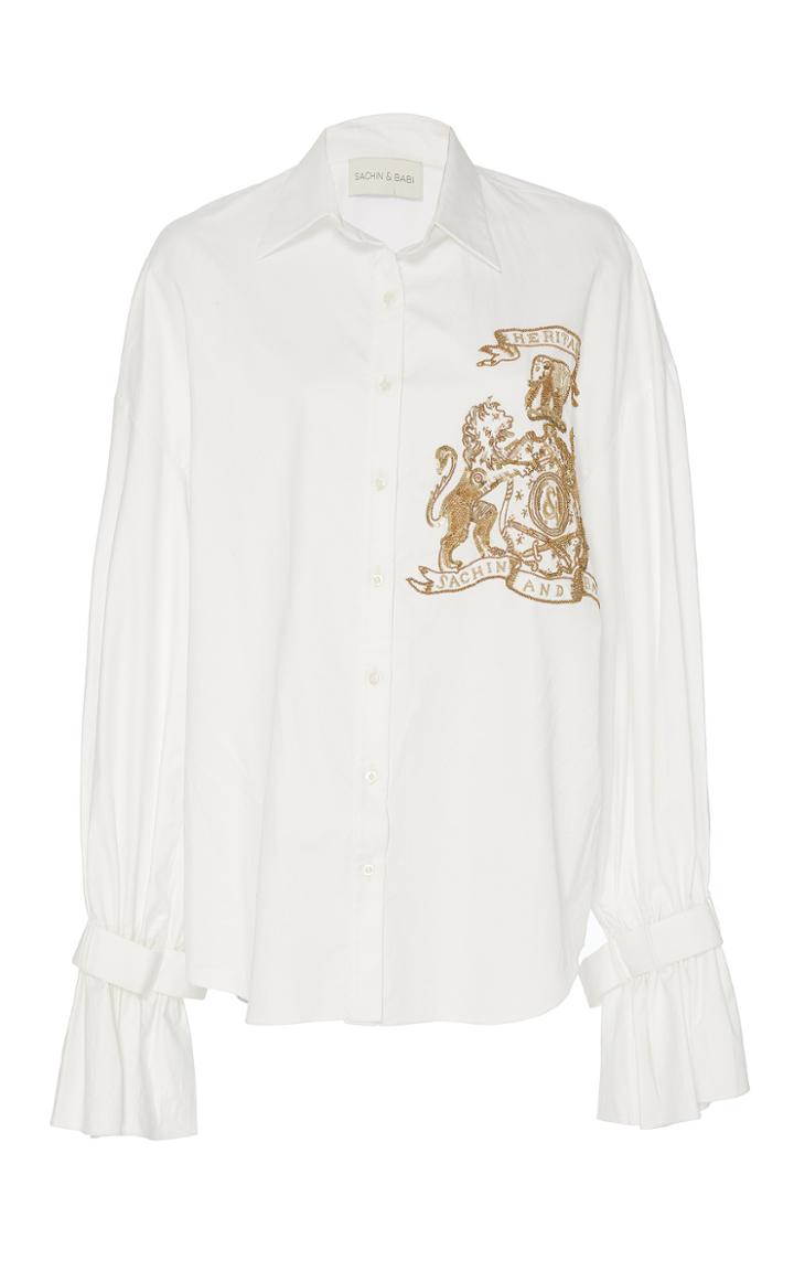 Sachin & Babi Embroidered Tami Blouse