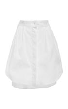 Oscar De La Renta Cotton-blend Poplin Shirt Hem