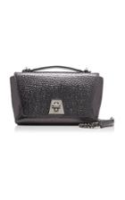 Akris Anouk Small Metallic Leather Day Bag