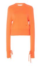 Victoria Beckham Sleeve-tied Cashmere Sweater