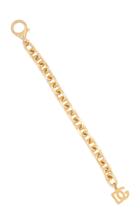 Dolce & Gabbana Country Logo-detailed Gold-tone Brass Chain Bracelet