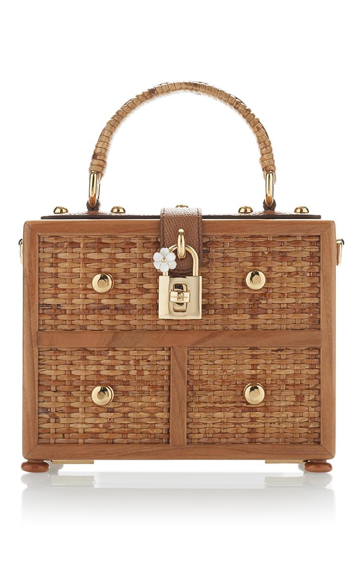 Dolce & Gabbana Wicker Box Bag