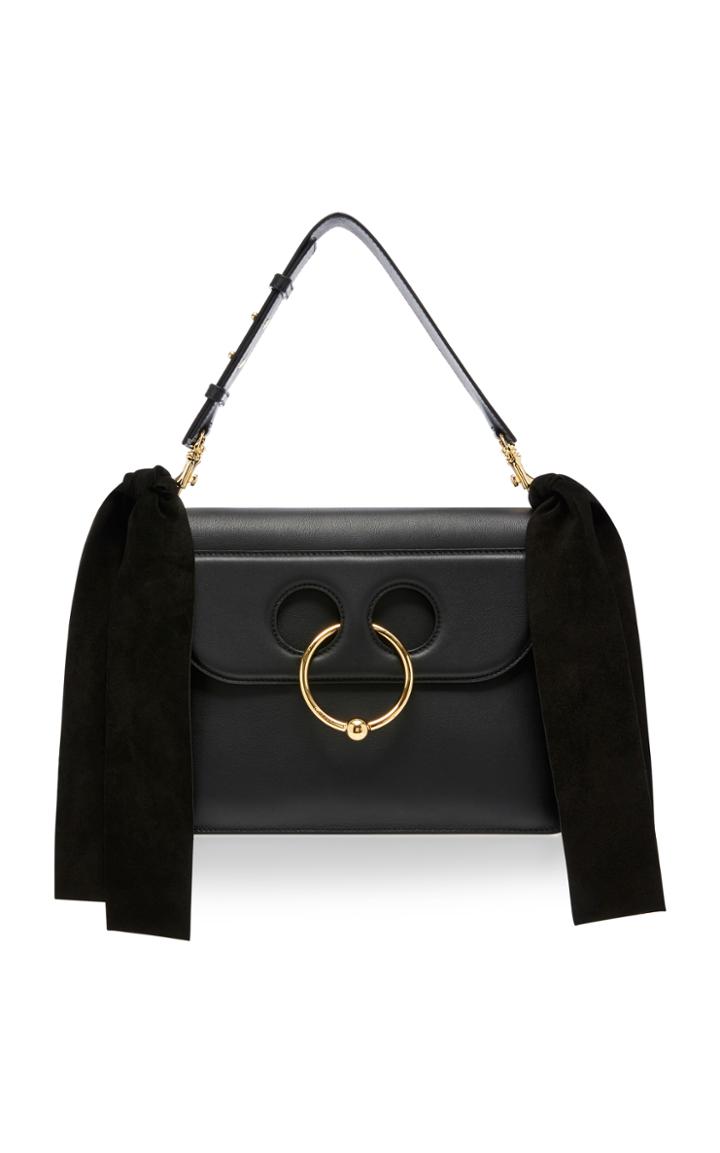 Jw Anderson Pierce Medium Ribbon Leather Shoulder Bag