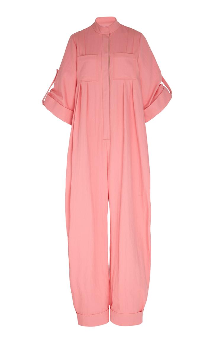 Moda Operandi Roksanda Dario Pleated And Cuffed Jumpsuit Size: 6