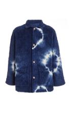 The Elder Statesman Tie-dye Sherpa Jacket