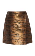 De La Vali Gina Mini Printed Skirt