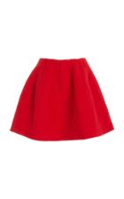 Moda Operandi Oscar De La Renta Wool Cashmere Mini Skirt