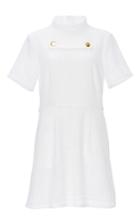 Macgraw White Lattice Shrimpton Dress