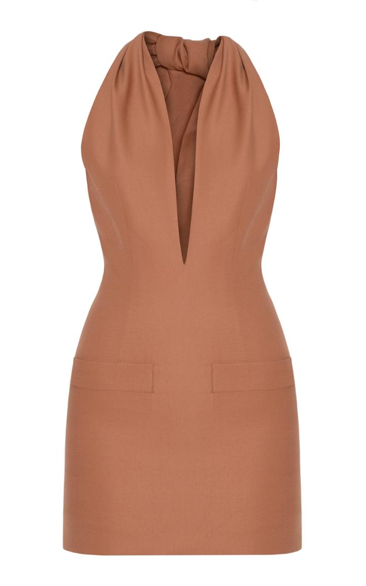 Moda Operandi Aleksandre Akhalkatsishvili Crepe Mini Dress