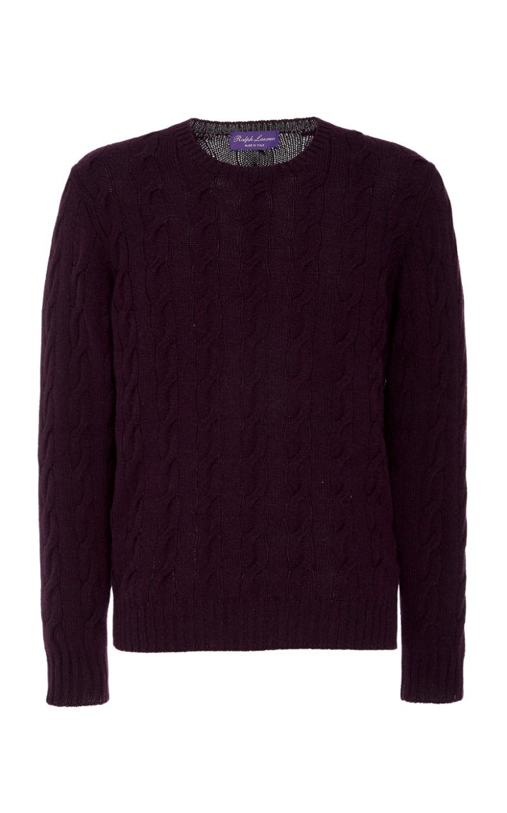Ralph Lauren Cable Knit Crewneck Sweater