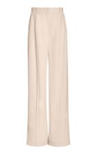 Moda Operandi The Row Phoebe Pleated Wool-blend Wide-leg Pants