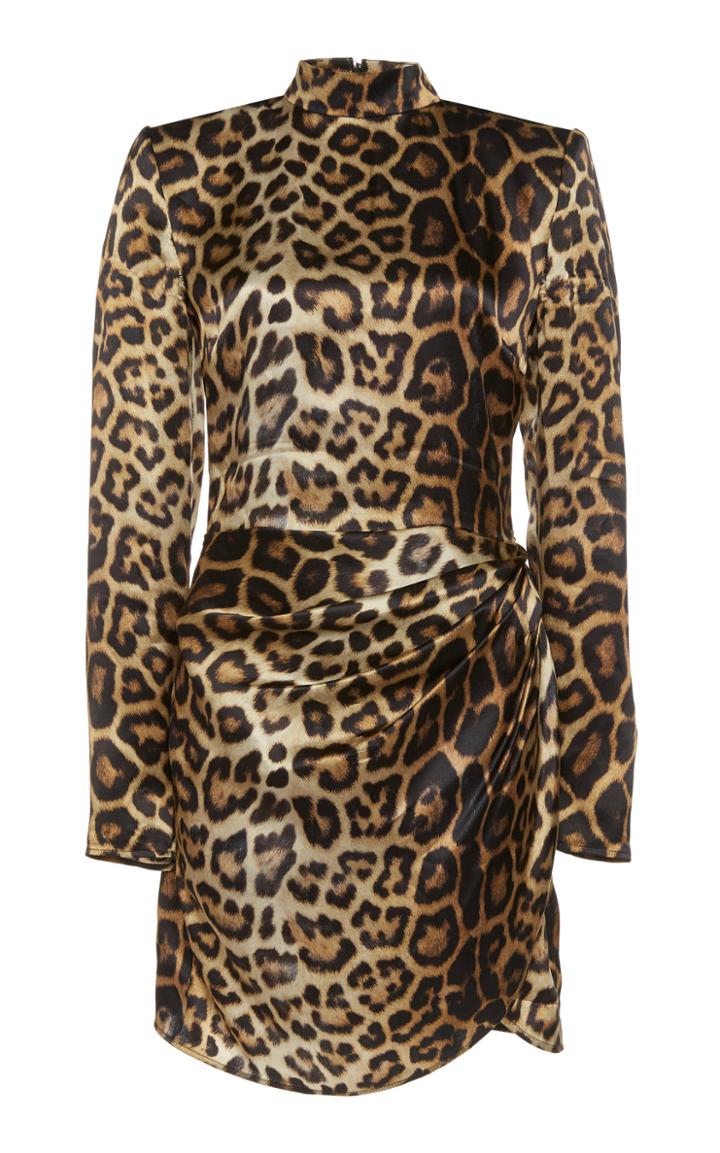 Moda Operandi Gauge81 Osaka Silk High Neck Mini Dress Size: Xs