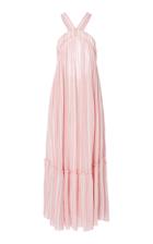 Three Graces London Seton Semi Sheer Dress