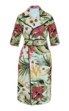Richard Quinn Floral-embroidered Shirt Dress