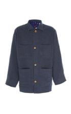 The Elder Statesman Cobra Chore Jacket With Silk Lining