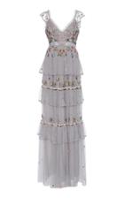 Needle & Thread Whimsical Embroidered Gown