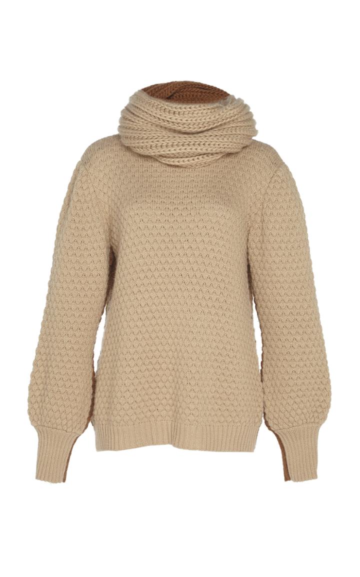 Johanna Ortiz Ember Wool-blend Reversible Sweater