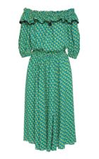 Philosophy Di Lorenzo Serafini Printed One Shoulder Knee Length Dress
