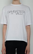 Moda Operandi Giambattista Valli Cotton Logo T-shirt