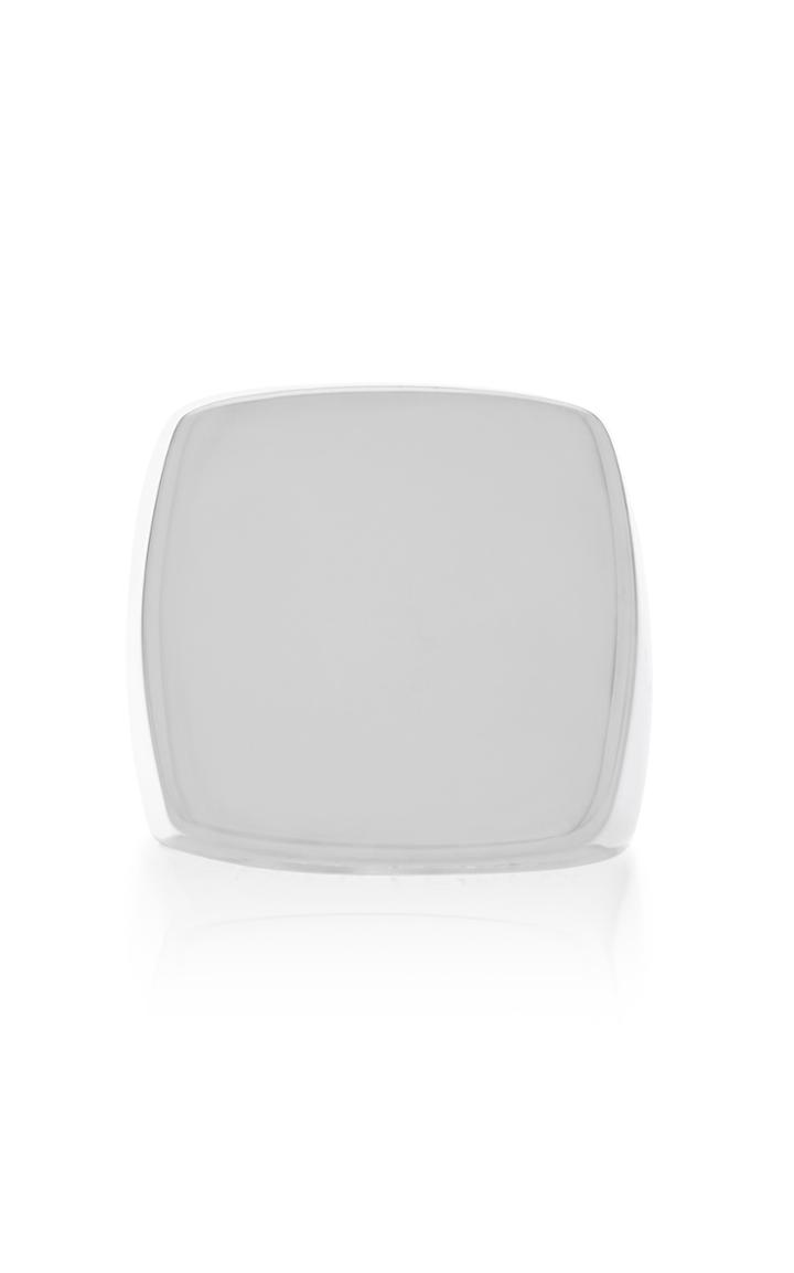 Isabel Lennse Sterling Silver Round Square Ring