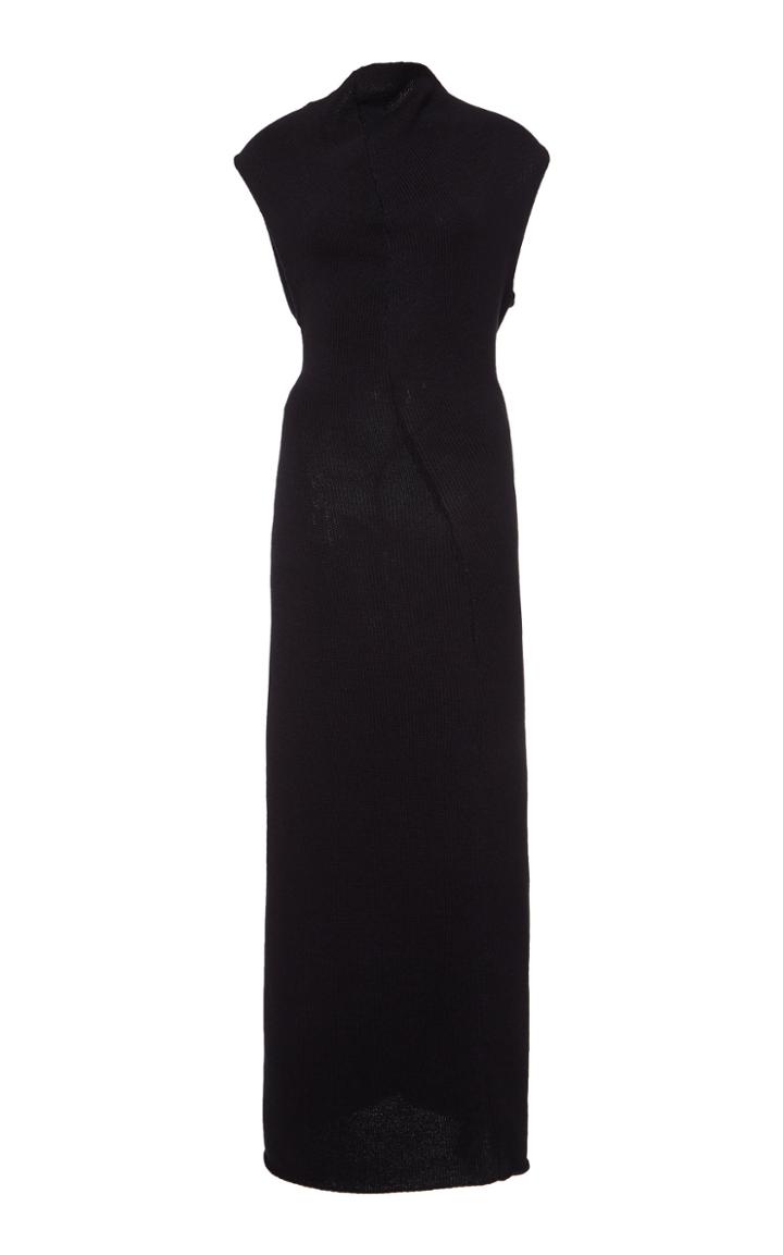 Moda Operandi Jil Sander Sleeveless High-neck Midi Dress