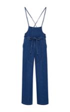Ulla Johnson Cornflower Denim Nadia Overalls