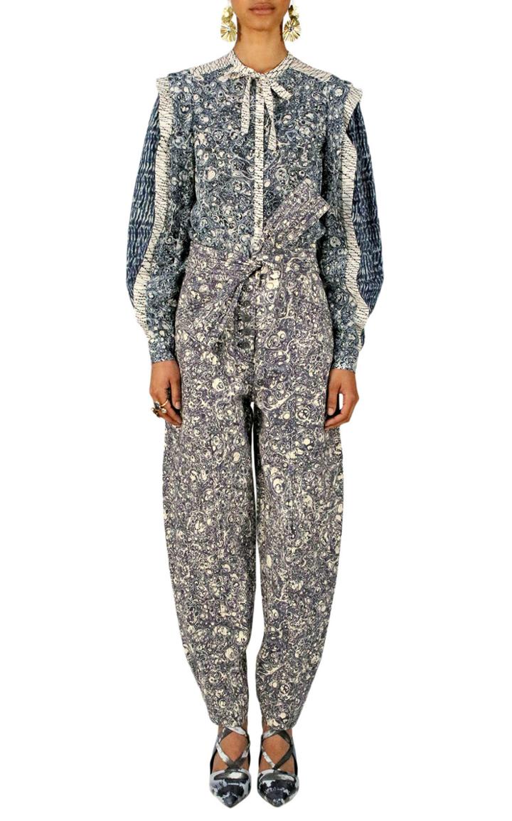 Moda Operandi Ulla Johnson Nara Long Sleeve Blouse